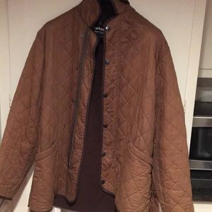 Quilted and lined Barbour “Polar Quilt” coat
